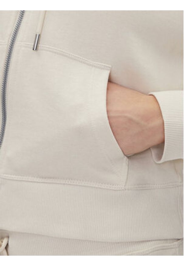 DKNY Sport Bluza DP5J9588 Beżowy Regular Fit. Kolor: beżowy. Materiał: bawełna, syntetyk. Styl: sportowy