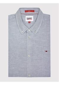 Tommy Jeans Koszula Oxford DM0DM09594 Niebieski Slim Fit. Kolor: niebieski. Materiał: bawełna #4