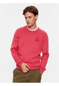 Aeronautica Militare Sweter 232MA1446L506 Różowy Regular Fit. Kolor: różowy. Materiał: bawełna #1