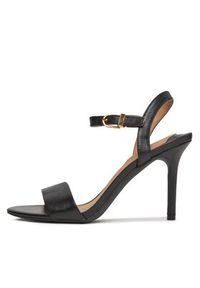 Lauren Ralph Lauren - LAUREN RALPH LAUREN Sandały 802940588001 Czarny. Kolor: czarny. Materiał: skóra #5