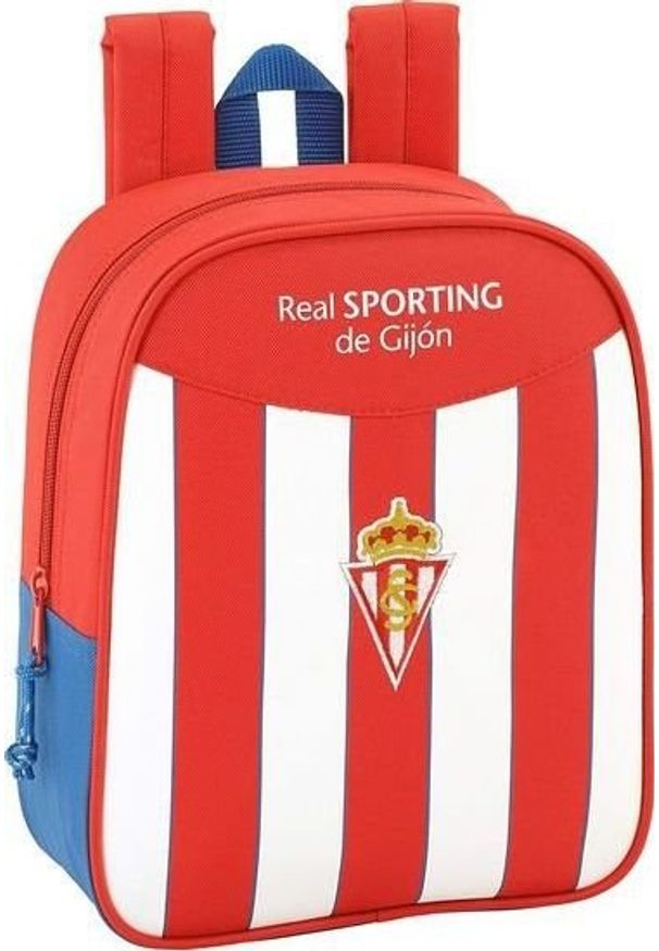 Real Sporting de Gijon Plecak dziecięcy Real Sporting de Gijón Biały Czerwony. Kolor: biały, wielokolorowy, czerwony