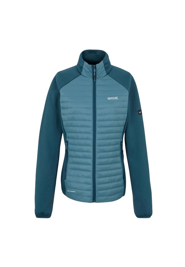 Regatta - Damska Kurtka Hybrydowa Clumber. Kolor: niebieski. Sport: turystyka piesza