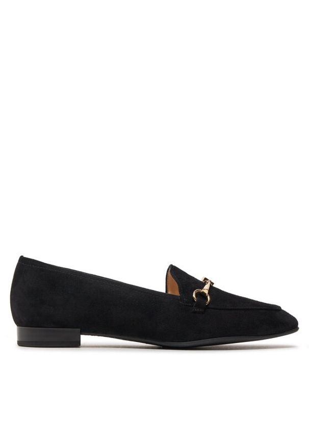 HÖGL Loafersy 0-171762 Czarny. Kolor: czarny. Materiał: skóra, zamsz