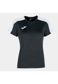 Koszulka do piłki nożnej damska Joma Academy III z krótkim rękawem. Kolor: czarny, biały, wielokolorowy. Długość rękawa: krótki rękaw. Długość: krótkie