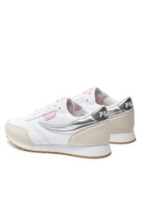 Fila Sneakersy Orbit F Wmn FFW0265 Biały. Kolor: biały. Materiał: skóra