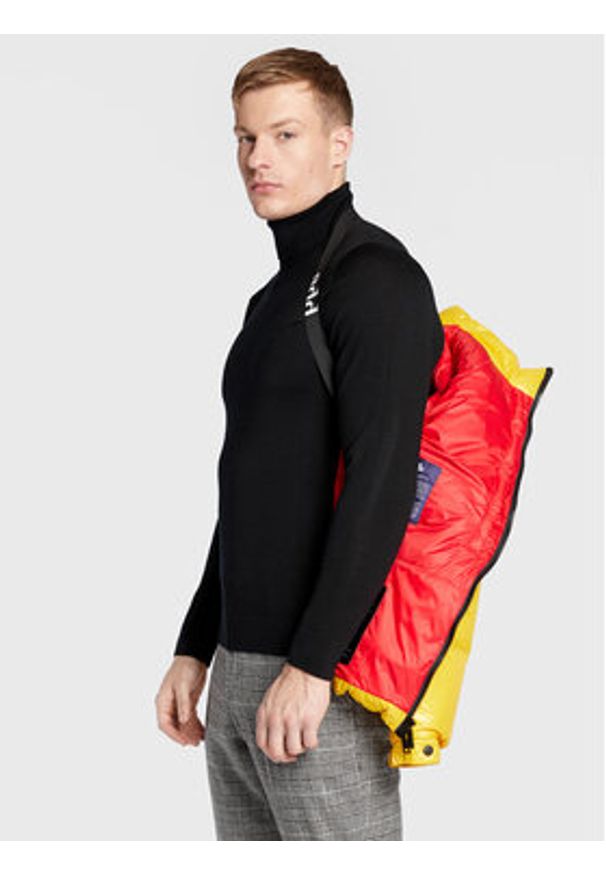 Add Kurtka puchowa 6AM771 Żółty Regular Fit. Kolor: żółty. Materiał: puch, syntetyk