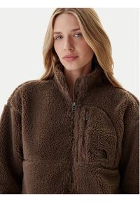 The North Face Polar Extreme Pile NF0A88ZC Brązowy Regular Fit. Kolor: brązowy. Materiał: syntetyk #5