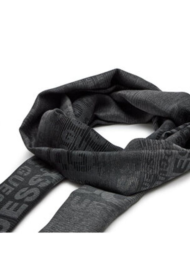 Guess Szalik AM9408 VIS03 Czarny. Kolor: czarny. Materiał: materiał, wiskoza