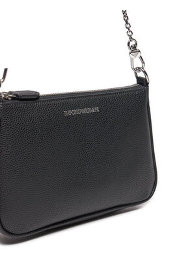 Emporio Armani Torebka EW000540 AF12103 MC056 Czarny. Kolor: czarny. Materiał: skórzane