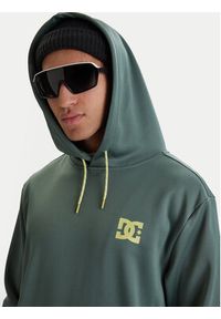 DC Shoes Bluza Twisted ADYFT03443 Zielony Regular Fit. Kolor: zielony. Materiał: syntetyk #5