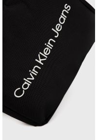 Calvin Klein Jeans saszetka K50K508881.PPYY kolor czarny. Kolor: czarny. Materiał: poliester. Wzór: nadruk #2