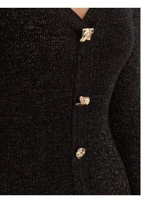 Guess Sukienka dzianinowa W6RK02 Z3700 Czarny Regular Fit. Kolor: czarny. Materiał: wiskoza #3
