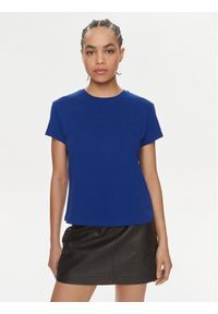 Patrizia Pepe T-Shirt 2M4373/J111-CA01 Niebieski Regular Fit. Kolor: niebieski. Materiał: bawełna #1