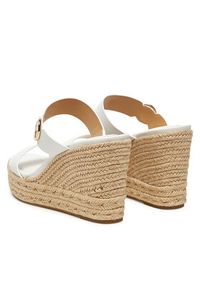 MICHAEL Michael Kors Espadryle Lucinda 40S4LCMS3L Biały. Kolor: biały. Materiał: skóra #3