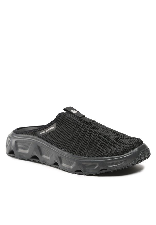 salomon - Klapki Salomon Reelax Slide 6.0 L47112000 Black/Black/Alloy. Kolor: czarny. Materiał: materiał