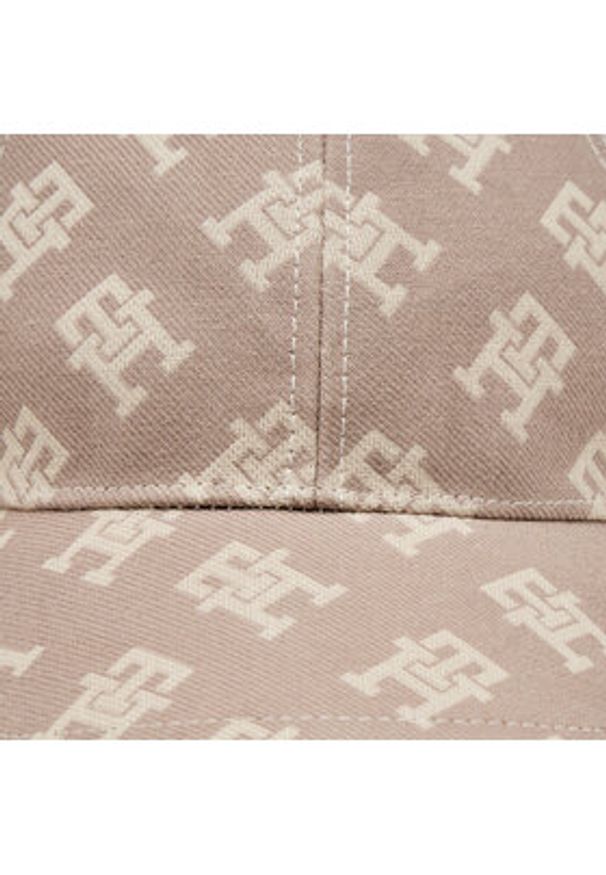 TOMMY HILFIGER - Tommy Hilfiger Czapka z daszkiem Contemporary AW0AW15781 Szary. Kolor: szary. Materiał: bawełna