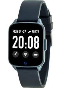 Smartwatch Rubicon KW17 Granatowy (RNCE42DIBX01AX). Rodzaj zegarka: smartwatch. Kolor: niebieski #1