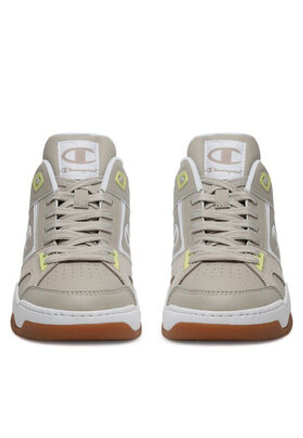 Champion Sneakersy OVERTIME MID S11745-MS084 Beżowy. Kolor: beżowy. Materiał: materiał, syntetyk