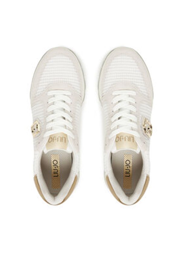 Liu Jo Sneakersy Amazing 25 BF5049 PX027 Szary. Kolor: szary. Materiał: zamsz, skóra
