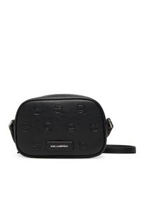 Karl Lagerfeld - KARL LAGERFELD Torebka A3W30112 Czarny. Kolor: czarny. Materiał: skórzane