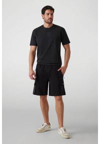 Guess - GUESS Czarne shorty męskie Rubus Cargo. Kolor: czarny #4