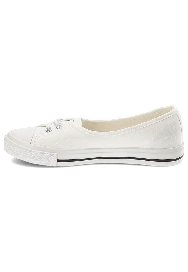 Białe Trampki Lee Cooper Modne Buty Damskie. Okazja: na co dzień. Kolor: biały. Materiał: tkanina. Styl: elegancki, casual, klasyczny