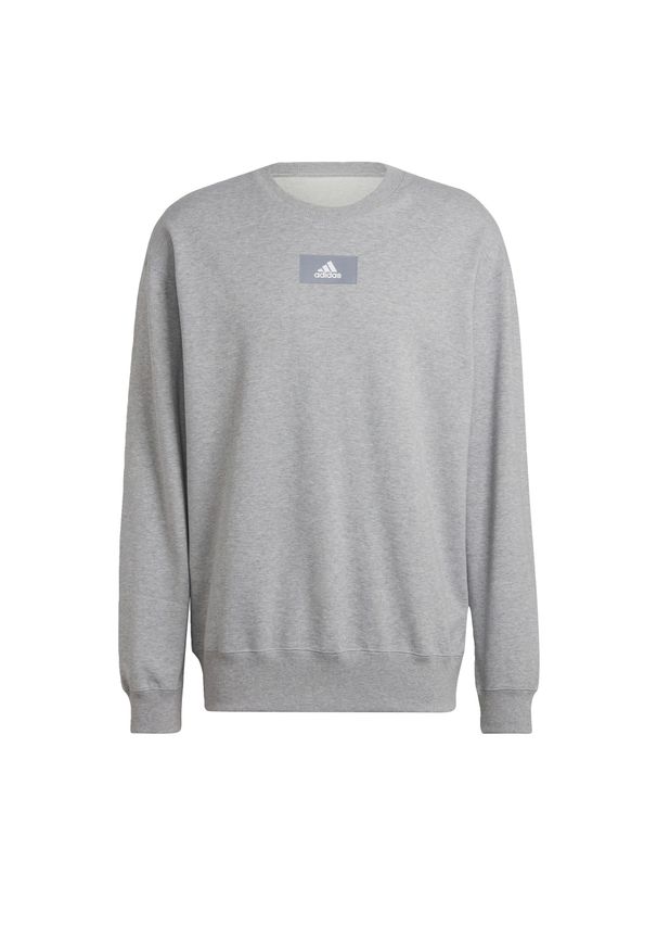 Adidas - Bluza adidas Essentials Feelvivid Drop Shoulder. Kolor: szary