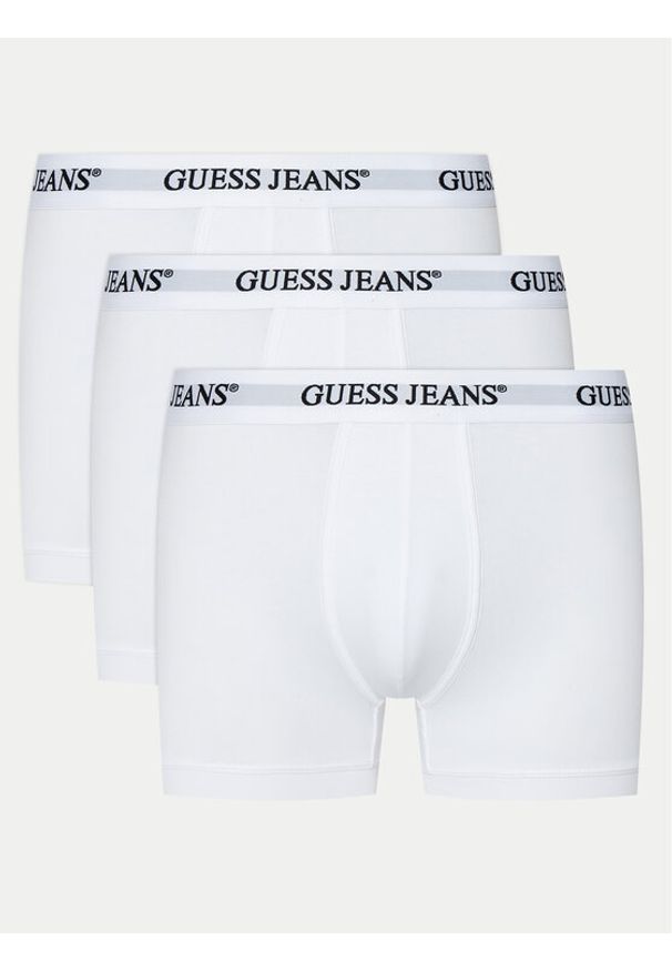 Guess Komplet 3 par bokserek M4BZ45 K6YW1 Biały. Kolor: biały. Materiał: bawełna