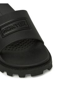 Hunter Klapki HFRU0005251 Czarny. Kolor: czarny. Materiał: syntetyk #4
