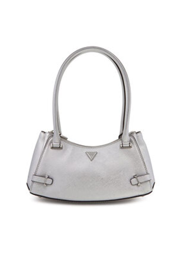 Guess Torebka HWMY96 57170 Srebrny. Kolor: srebrny. Materiał: skórzane