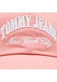 Tommy Jeans Czapka z daszkiem Hot Summer AW0AW15959 Różowy. Kolor: różowy. Materiał: bawełna #4