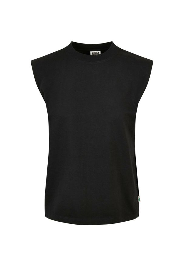 Wyściełane ramiona tank top dla kobiet Urban Classics GT. Kolor: czarny