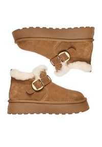 Badura Śniegowce EO-CALI-TS6287-01 Brązowy. Kolor: brązowy. Materiał: skóra, zamsz #7
