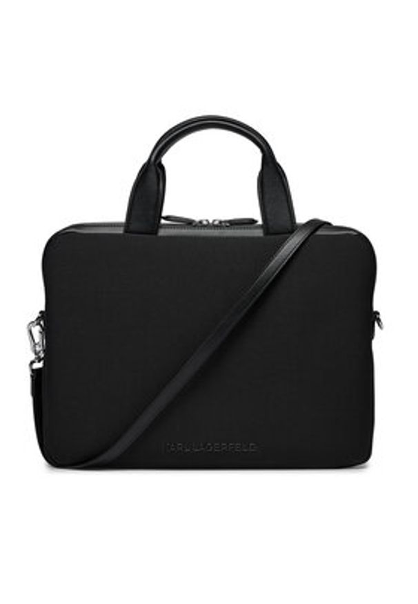 Karl Lagerfeld - KARL LAGERFELD Torba na laptopa 235W3262 Czarny. Kolor: czarny. Materiał: materiał