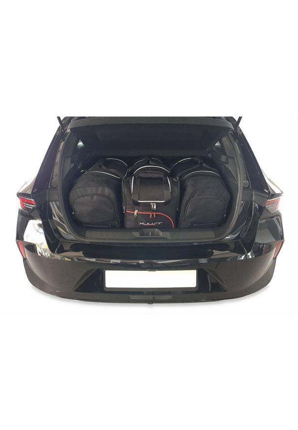 KJUST - Torby Do Bagażnika Opel Astra Hatchback 2021+ 4Szt Kjust. Kolor: czarny. Styl: sportowy