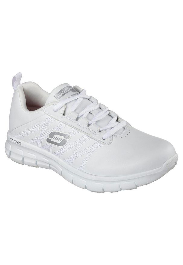 skechers - Buty sportowe Sneakersy damskie, Skechers Sure Track-Erath. Kolor: biały. Model: Skechers Sport. Sport: turystyka piesza