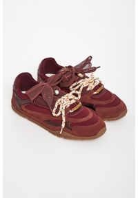 Pinko - Sneakersy damskie zamszowe PINKO. Materiał: zamsz #1