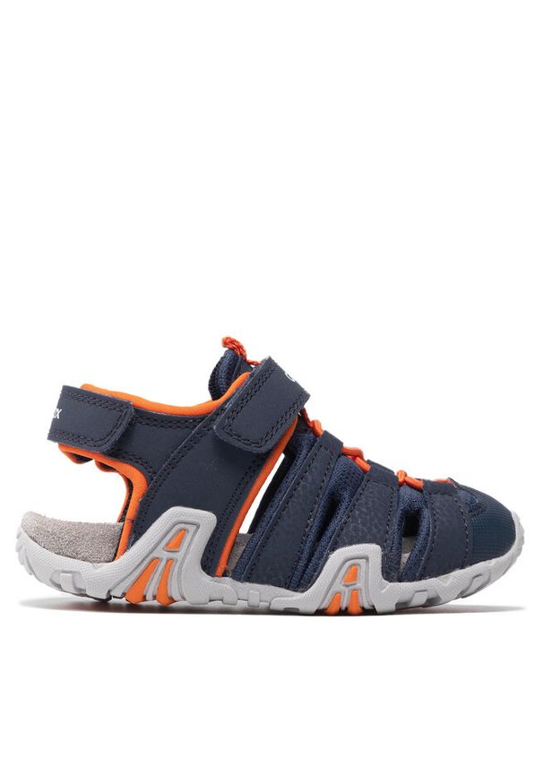 Sandały Geox. Kolor: niebieski