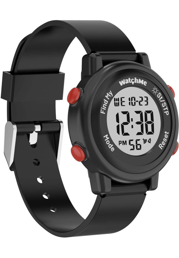 SmartwatchSpongeDigital Watch WatchMe with FindMy feature Black. Rodzaj zegarka: smartwatch