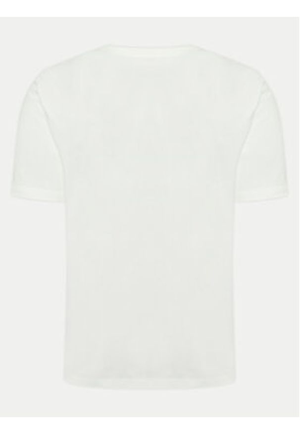 Armani Exchange T-Shirt 6DZTLN ZJ9JZ 1116 Biały Regular Fit. Kolor: biały. Materiał: bawełna