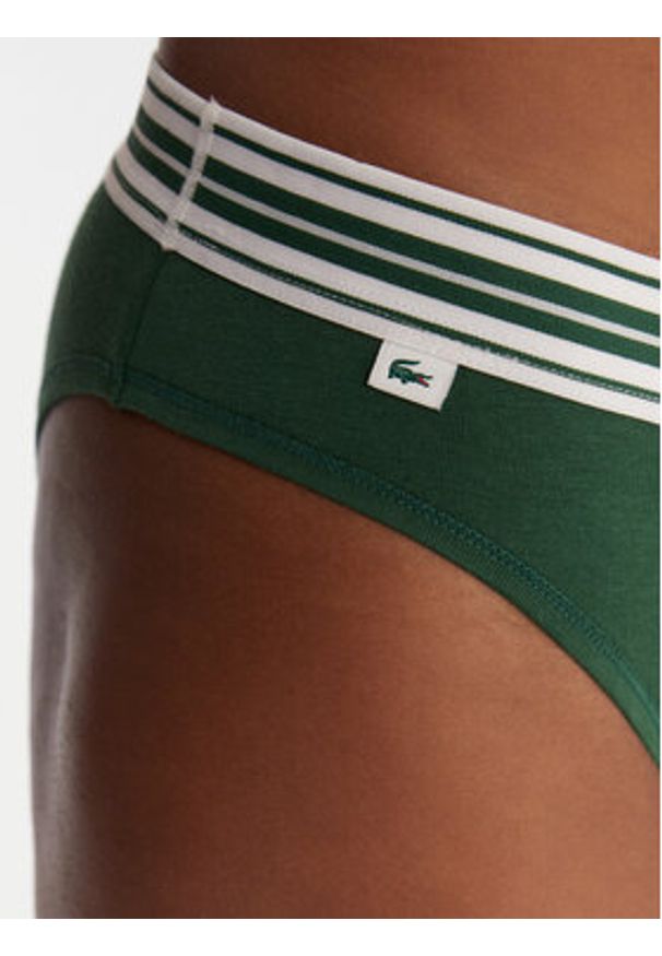 Lacoste Figi klasyczne 8F1333 Zielony. Kolor: zielony. Materiał: bawełna