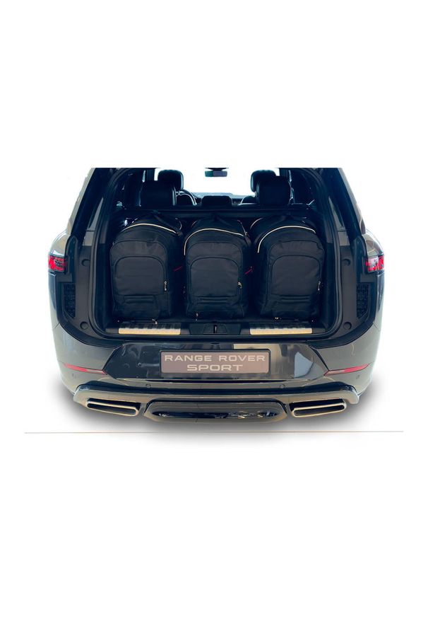 KJUST - Torby Do Bagażnika Land Rover Range Rover Sport 2022+ 3Szt Kjust. Kolor: czarny. Styl: sportowy