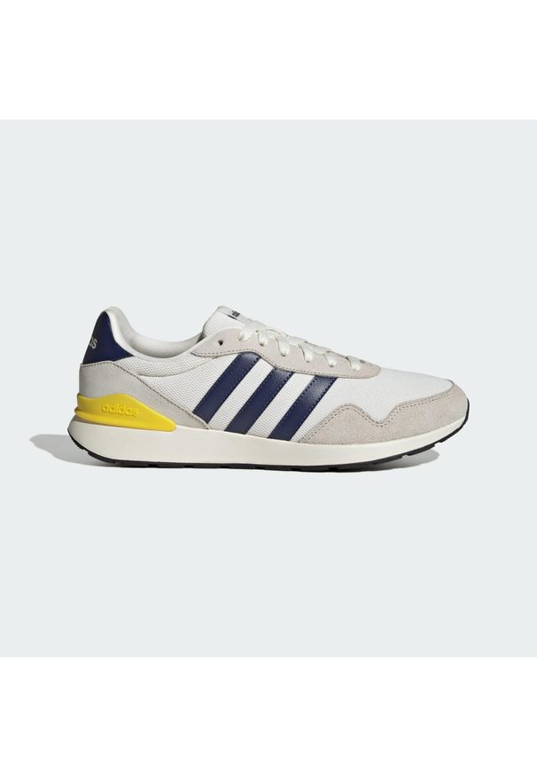 Adidas - Buty Run 60s 4.0. Kolor: niebieski, wielokolorowy, biały. Sezon: lato. Sport: bieganie