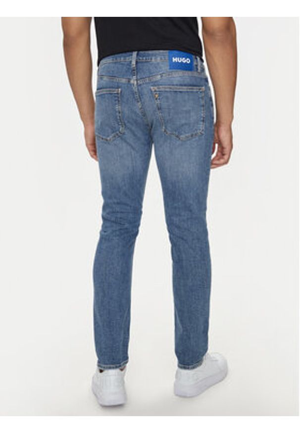 Hugo Jeansy Zane 50516504 Niebieski Extra Slim Fit. Kolor: niebieski