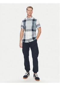 Barbour Koszula Gordon MSH5300TN45 Granatowy Regular Fit. Kolor: niebieski. Materiał: bawełna #2