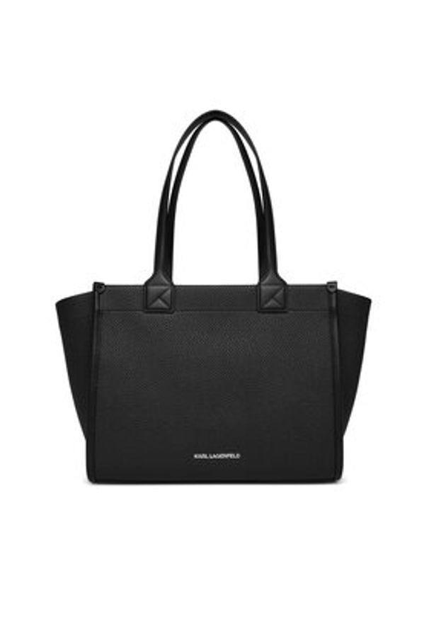 Karl Lagerfeld - KARL LAGERFELD Torebka A4W30258 Czarny. Kolor: czarny. Materiał: skórzane
