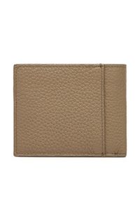 Calvin Klein Portfel męski Ck Leather Billfold W Zip Coin LV04D1028G Beżowy. Kolor: beżowy. Materiał: skóra #3