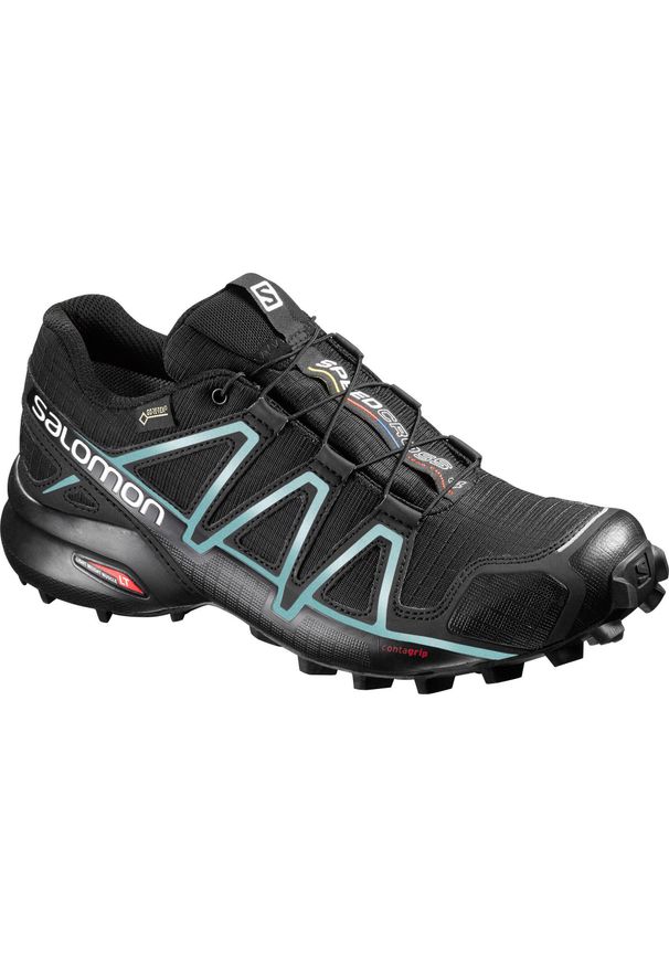 salomon - Buty trekkingowe damskie Salomon Speedcross 4 GTX do biegania. Kolor: czarny. Model: Salomon Speedcross