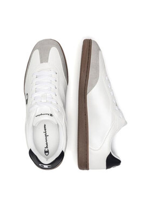 Champion Sneakersy PRESTIGE MIX MATERIAL S22330-WW001 Biały. Kolor: biały. Materiał: syntetyk