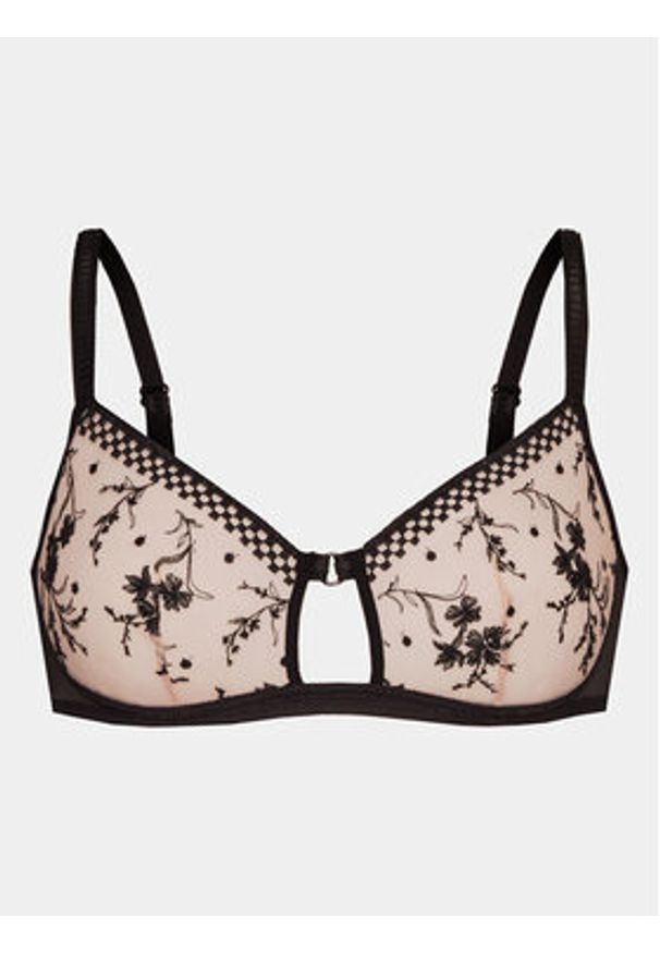 Passionata Biustonosz bezfiszbinowy Suzy P41RP9 Czarny. Kolor: czarny. Materiał: syntetyk